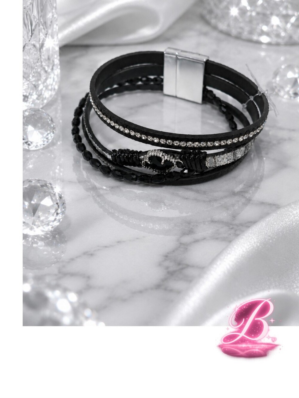 🚨2/$20🚨Magnetic  Claspsing Stacked Bracelet - NWT